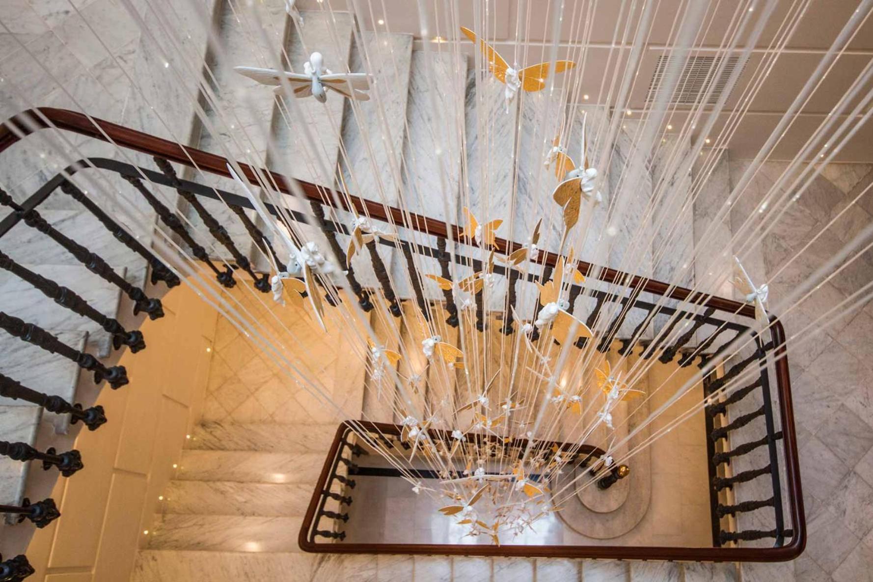 Myr Palacio Vallier Валенсия Экстерьер фото Staircase